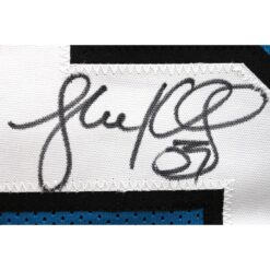 Luke Kuechly Autographed Pro Style Blue Sz XL Jersey Beckett Witness 20510