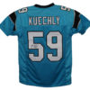 Luke Kuechly Autographed/Signed Carolina Panthers Blue XL Jersey BAS 20510