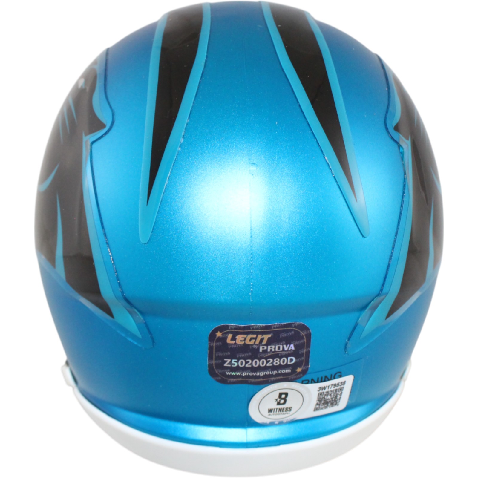 Luke Kuechly Autographed Carolina Panthers Blaze Mini Helmet Beckett 51656 3 Luke Kuechly Autographed Carolina Panthers Blaze Mini Helmet Beckett 51656