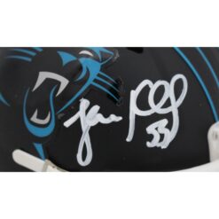 Luke Kuechly Autographed/Signed Carolina Panthers Black Matte Mini Beckett 25471