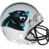 Luke Kuechly Autographed/Signed Carolina Panthers Mini Helmet JSA 12014