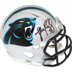 Luke Kuechly Autographed/Signed Carolina Panthers Mini Helmet Beckett 31728