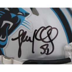 Luke Kuechly Autographed/Signed Carolina Panthers Mini Helmet Beckett 31728