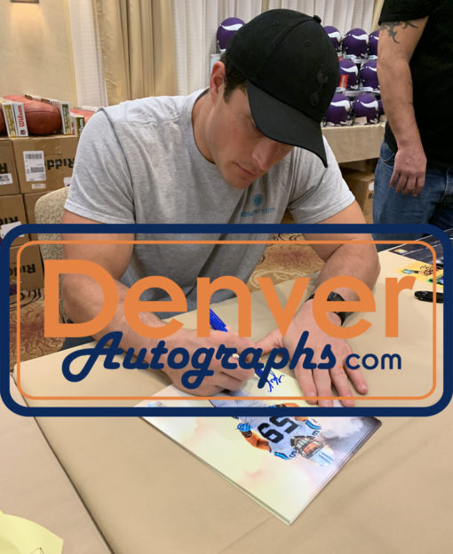 Luke Kuechly Autographed/Signed Carolina Panthers 8x10 Photo BAS 20484 PF
