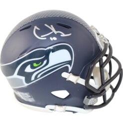 Cooper Kupp Autographed/Signed Seattle Seahawks Mini Helmet Beckett 59172