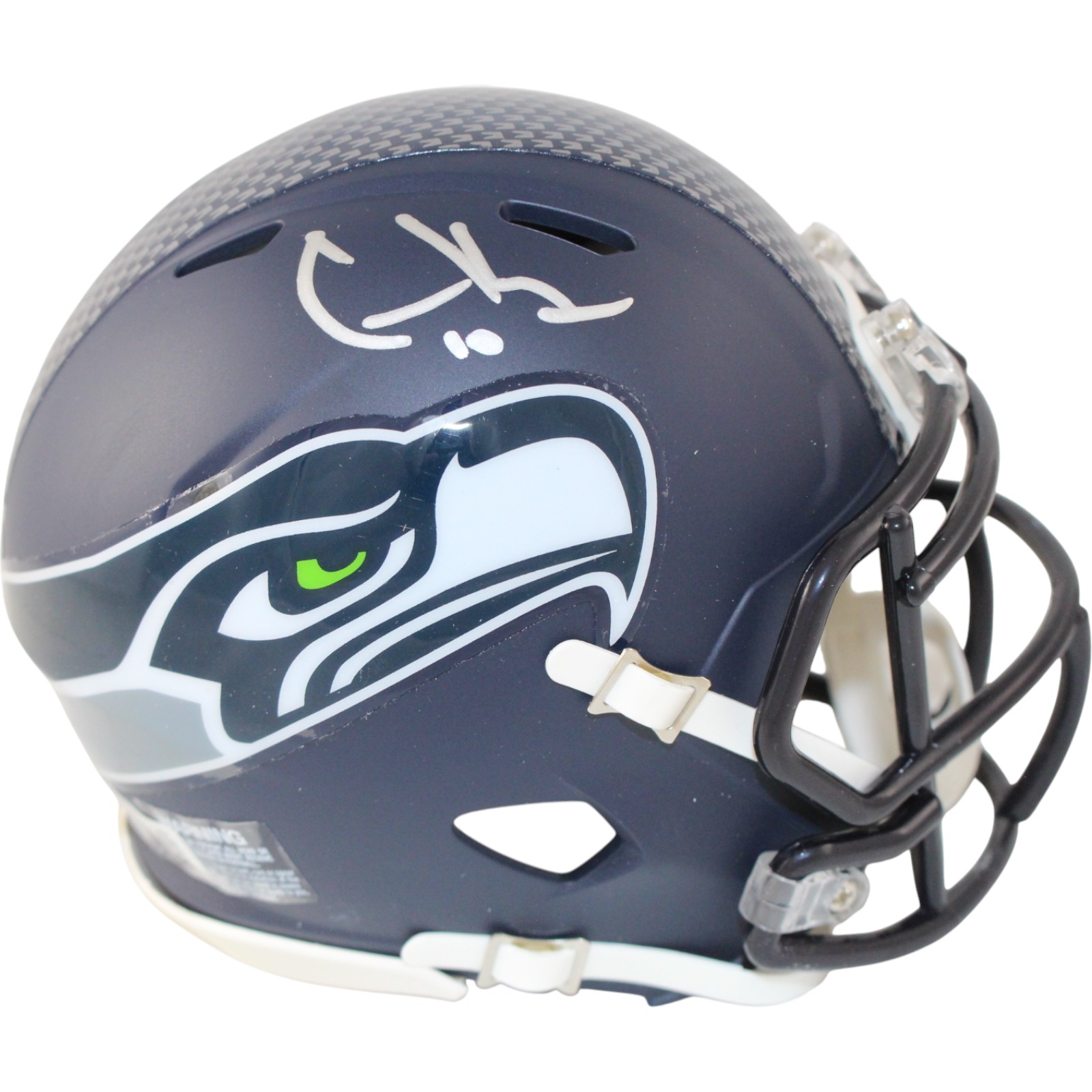 Cooper Kupp Autographed/Signed Seattle Seahawks Mini Helmet Beckett 59172