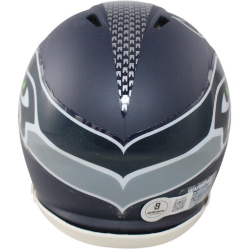 Cooper Kupp Autographed/Signed Seattle Seahawks Mini Helmet Beckett 59172