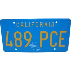 Shia LaBeouf Autographed/Signed Transformers License Plate Sam Beckett 54566