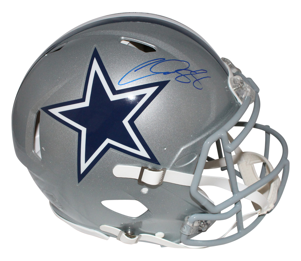 Cedee Lamb Autographed Dallas Cowboys Authentic Helmet Fanatics