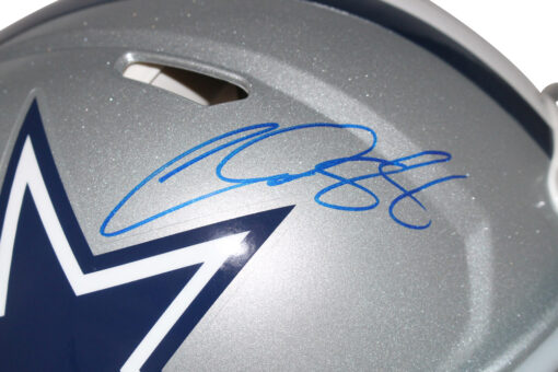 Cedee Lamb Autographed Dallas Cowboys Authentic Helmet Fanatics