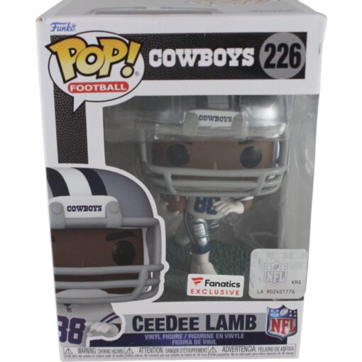 Cedee Lamb Dallas Cowboys #226 Fanatics Exclusive Funko Pop! Damaged Box 59428