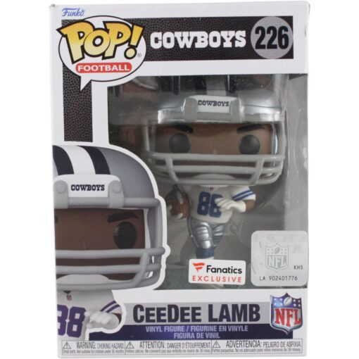 Cedee Lamb Dallas Cowboys #226 Fanatics Exclusive Funko Pop! Damaged Box 59428