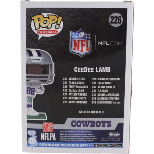 Cedee Lamb Dallas Cowboys #226 Fanatics Exclusive Funko Pop! Damaged Box 59428