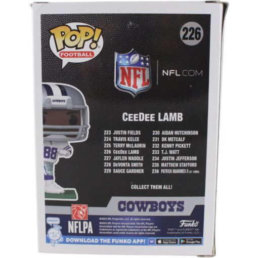 Cedee Lamb Dallas Cowboys #226 Fanatics Exclusive Funko Pop! Damaged Box 59430