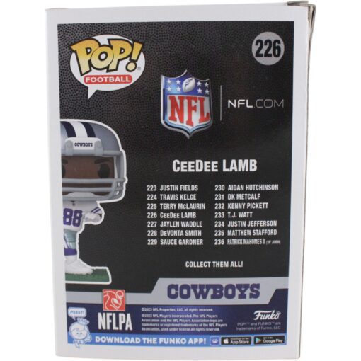 Cedee Lamb Dallas Cowboys #226 Fanatics Exclusive Funko Pop! Damaged Box 59431