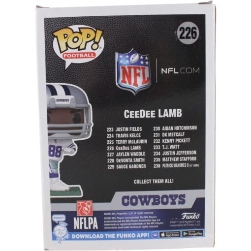 Cedee Lamb Dallas Cowboys #226 Fanatics Exclusive Funko Pop! Damaged Box 59432