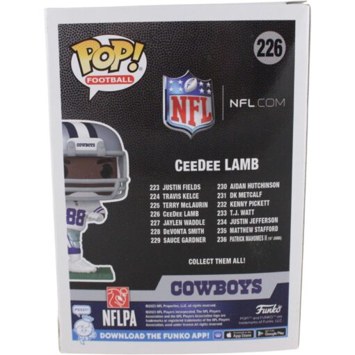 Cedee Lamb Dallas Cowboys #226 Fanatics Exclusive Funko Pop! Damaged Box 59433