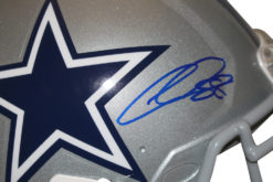 CeeDee Lamb Autographed Dallas Cowboys Authentic Speed Helmet Beckett