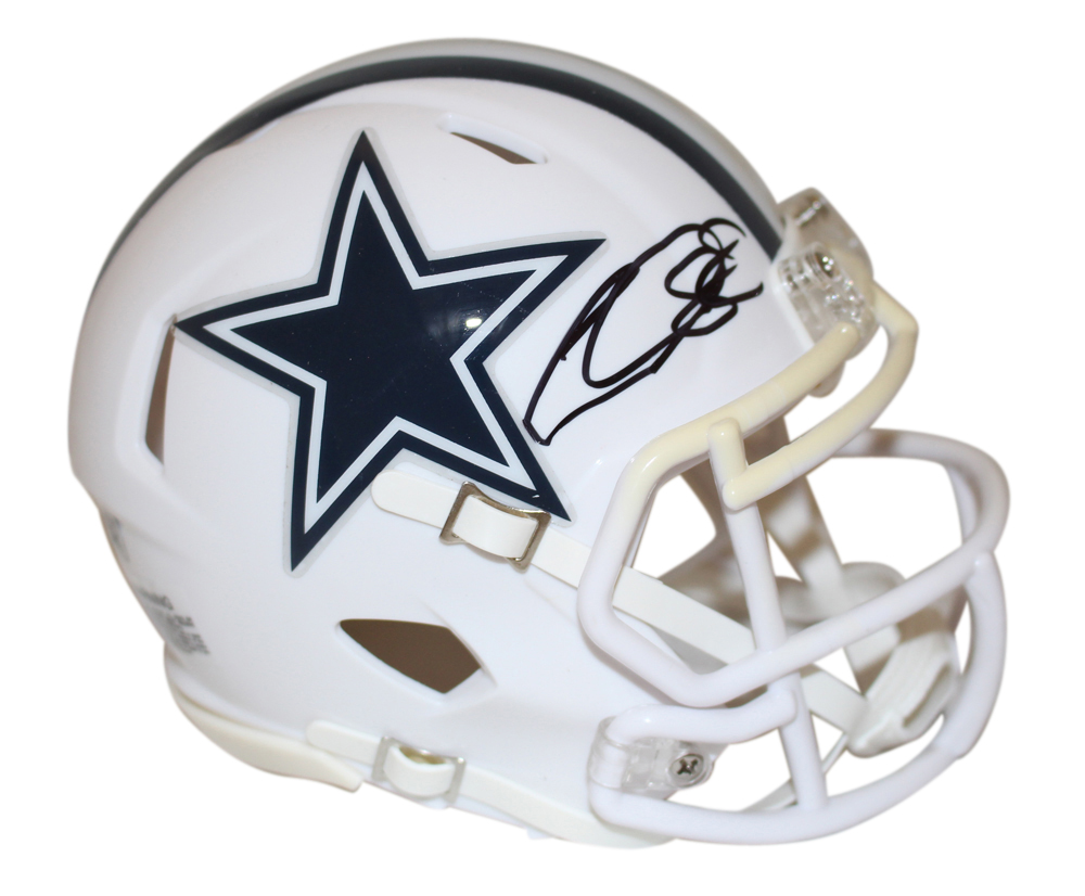 CeeDee Lamb Signed Dallas Cowboys 2022 Alternate Speed Mini Helmet FAN