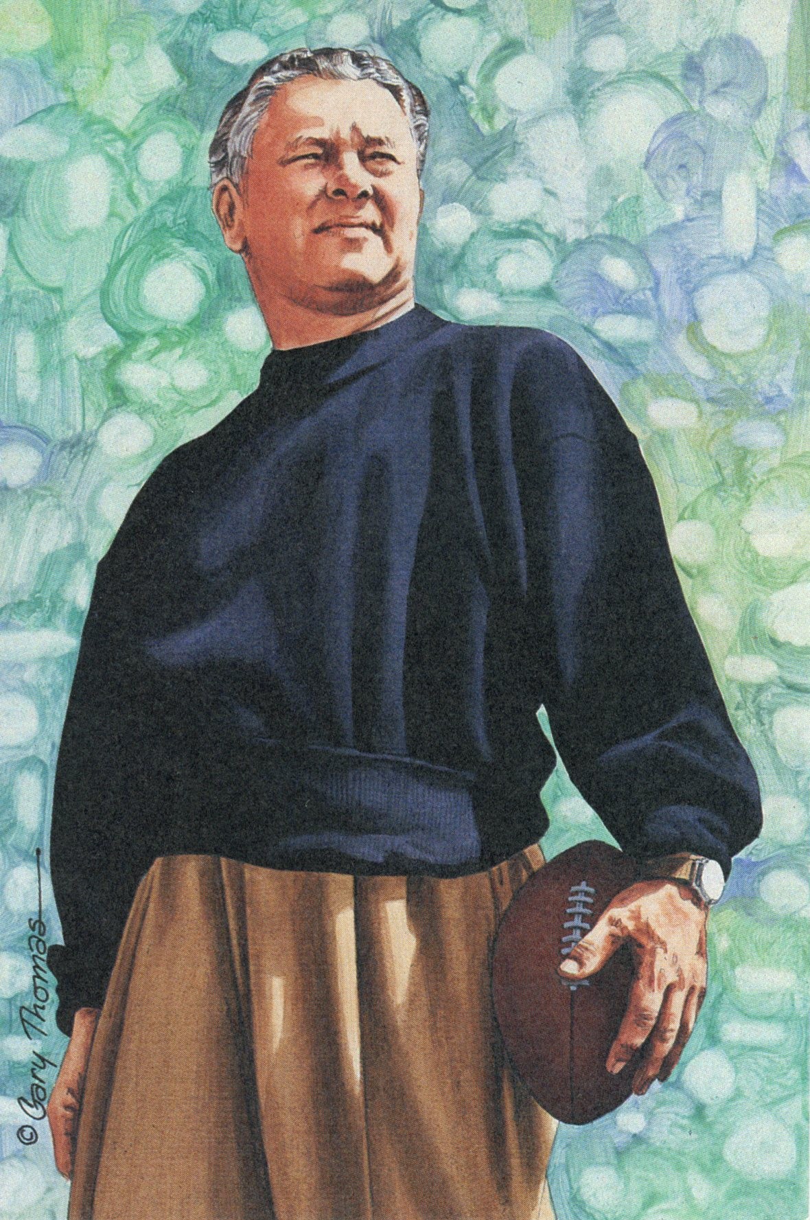 Earl "Curly" Lambeau Green Bay Packers Goal Line Art Card No. 163 /5000 58099