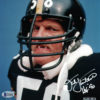 Jack Lambert Autographed/Signed Pittsburgh Steelers 8x10 Photo BAS 24211 PF