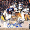 Jack Lambert Autographed/Signed Pittsburgh Steelers 8x10 Photo BAS 24213 PF