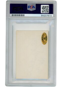 Jack Lambert Autographed Pittsburgh Steelers Alumni Card Slabbed PSA 54875