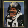 Jack Lambert Autographed Pittsburgh Steelers Framed 16x20 Photo HOF JSA 26852