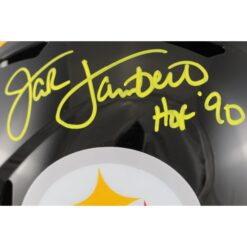 Jack Lambert Autographed Pittsburgh Steelers F/S TB Helmet HOF Beckett 54072