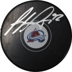 Gabe Landeskog Signed Colorado Avalanche Hockey Puck JSA 46399
