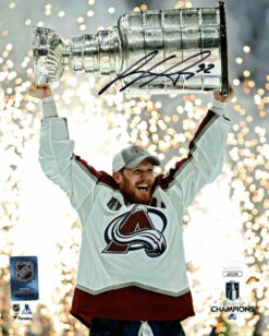 Colorado Avalanche Team Signed Burgandy Fanatics XL Jersey 20 Sigs BAS