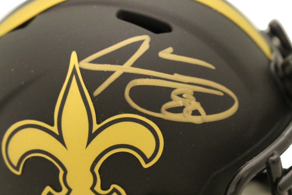 Jarvis Landry Autographed New Orleans Saints Eclipse Mini Helmet Beckett