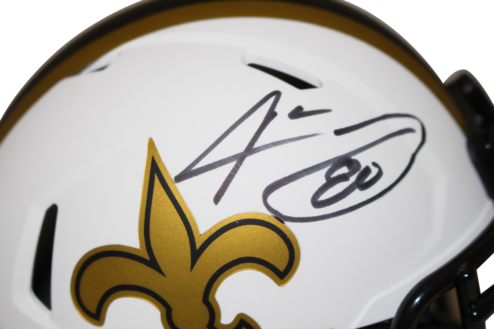 Jarvis Landry Autographed New Orleans Saints Lunar Mini Helmet Beckett