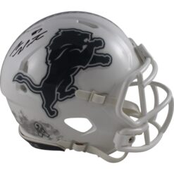 Sam LaPorta Autographed/Signed Detroit Lions 24 STS Mini Helmet Beckett 49657