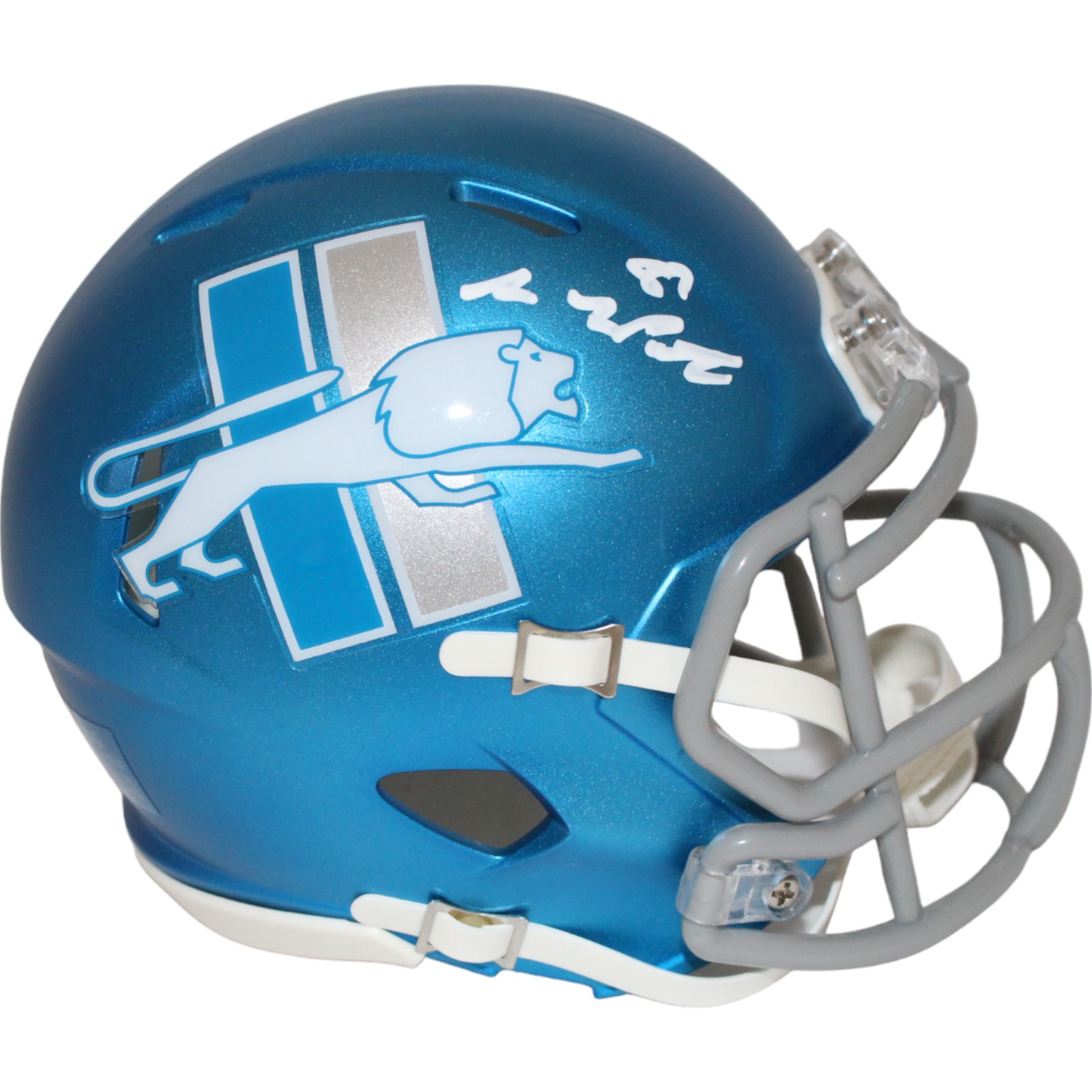 Sam LaPorta Autographed Detroit Lions Alt 23 Mini Helmet Beckett