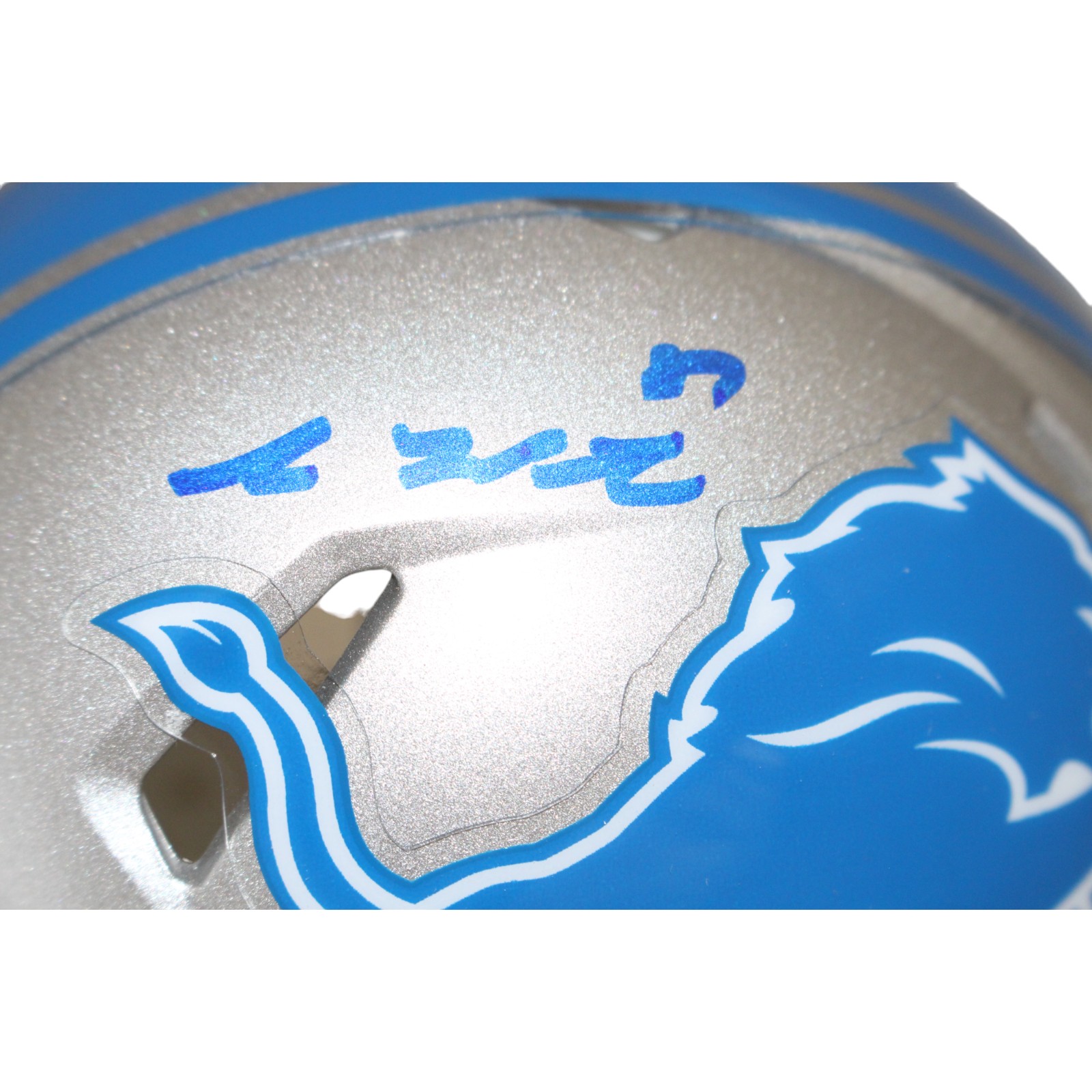 Sam LaPorta Autographed/Signed Detroit Lions Mini Helmet Beckett