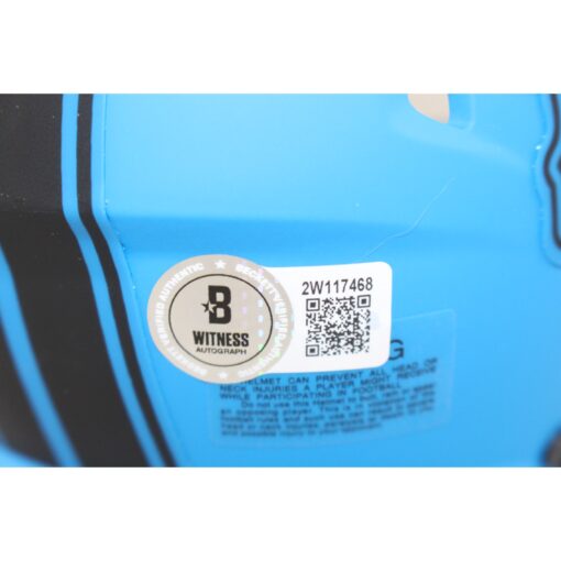 Sam LaPorta Autographed Detroit Lions Mini Helmet Rave Beckett Witness 50922