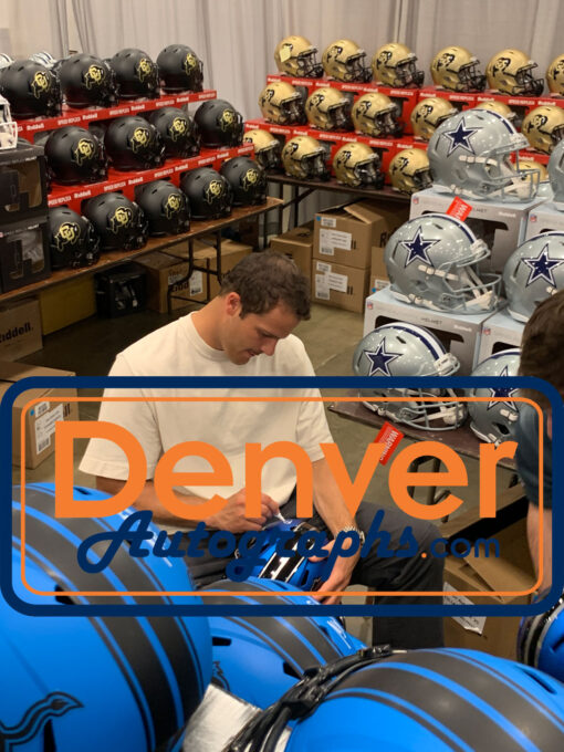 Sam LaPorta Autographed Detroit Lions Authentic 24 Alt Helmet Beckett 51289