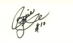 Pierre Larouche Autographed New York Rangers Index Card Beckett 45272
