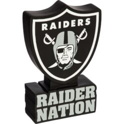 Las Vegas Raiders Mascot Statue Evergreen New 17403