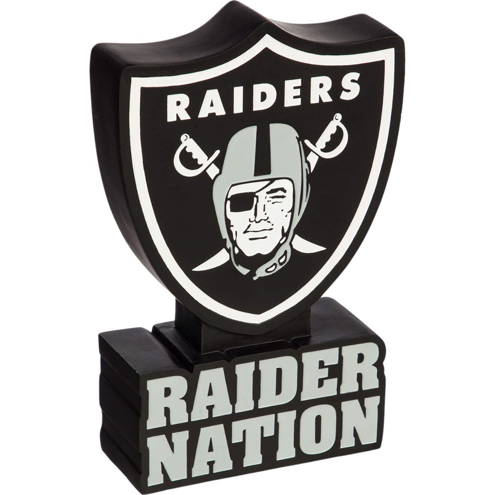 Las Vegas Raiders Mascot Statue Evergreen New 17403