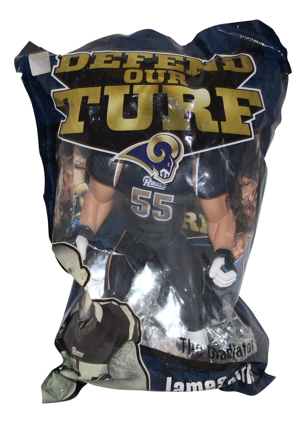 James Laurinaitis St Louis Rams Defend The Turf Figure New 31990