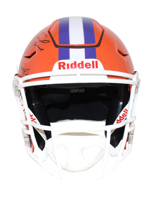 Trevor Lawrence Signed Clemson Tigers Authentic Speed Flex Helmet FAN 31600
