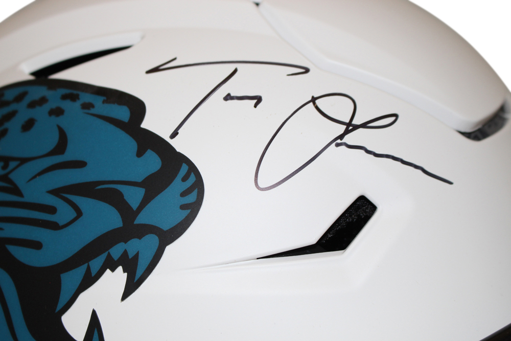 Trevor Lawrence Signed Jaguars Authentic Lunar Speed Flex Helmet FAN