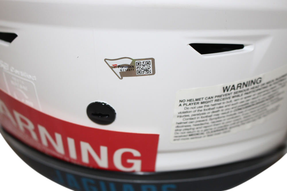 Trevor Lawrence Signed Jaguars Authentic Lunar Speed Flex Helmet FAN