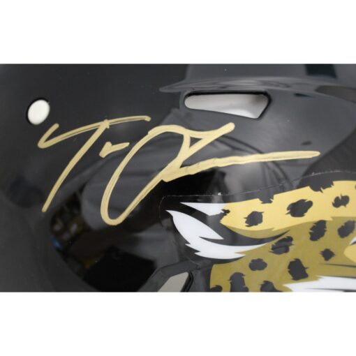 Trevor Lawrence Autographed Jacksonville Jaguars Authentic Spd Helmet FAN 47978
