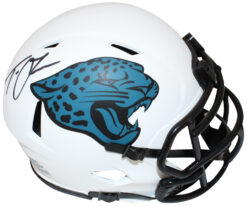 Trevor Lawrence Autographed Jacksonville Jaguars Lunar Mini FAN