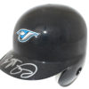 Brett Lawrie Autographed Toronto Blue Jays Mini Batting Helmet JSA 24770