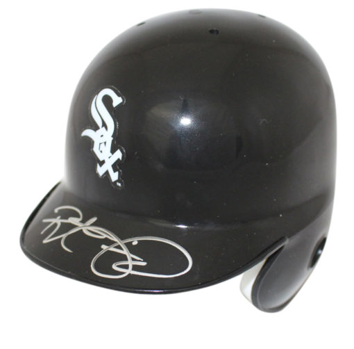 Brett Lawrie Autographed Chicago White Sox Mini Batting Helmet JSA 24771