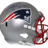 Ty Law Autographed New England Patriots Speed Replica Helmet HOF BAS 24942
